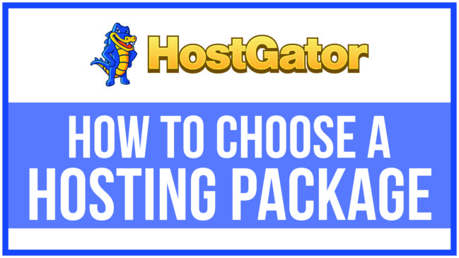How To Choose A Hosting Package Thumb