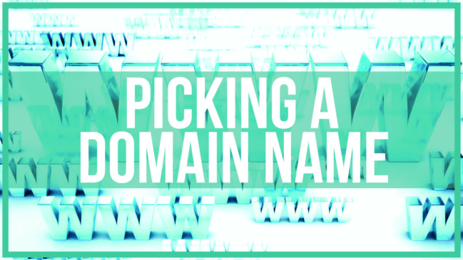 How to pick a Domain Name Thumb