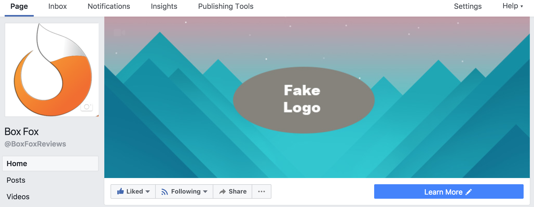 how to set facebook page cover photo